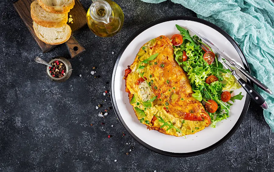 Italian Omelette Photo for Food Lovers