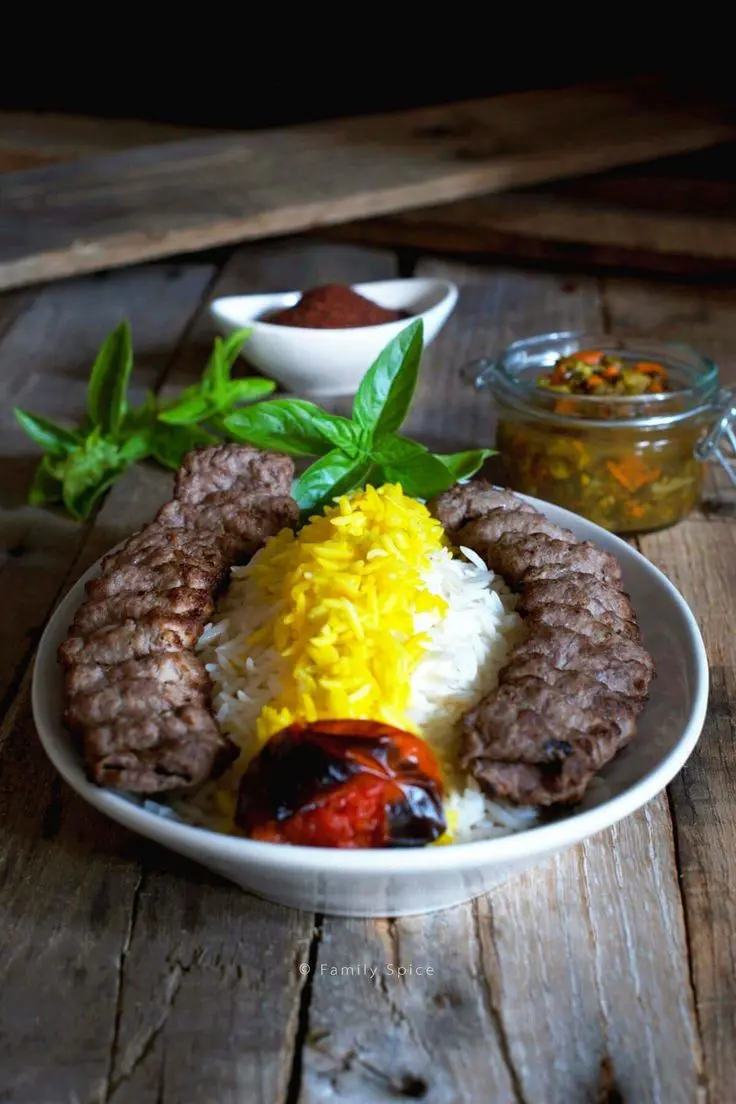 Chelo Koobideh Kebab Photo