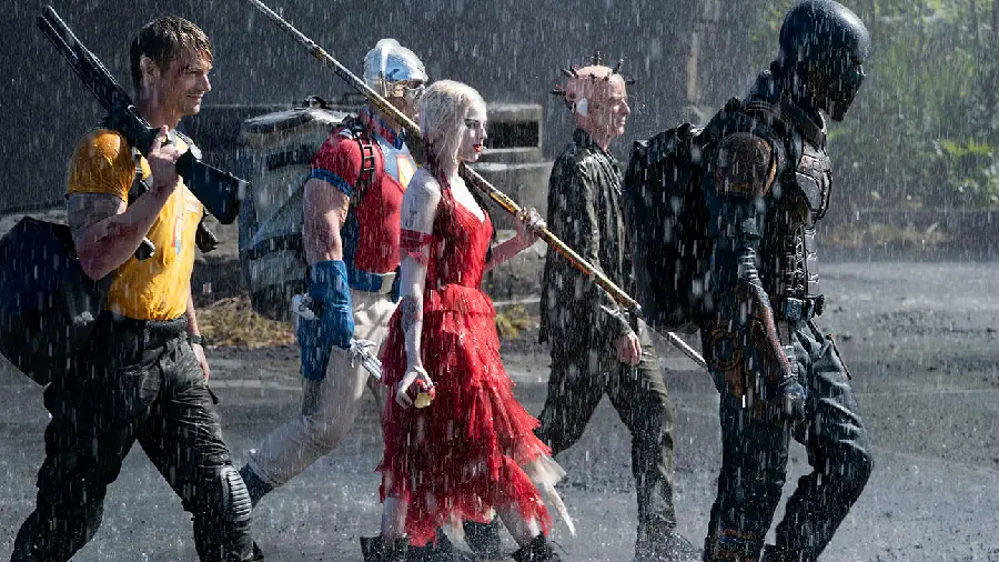 The Suicide Squad 2 Supervillains Group Photo and Movie Highlights