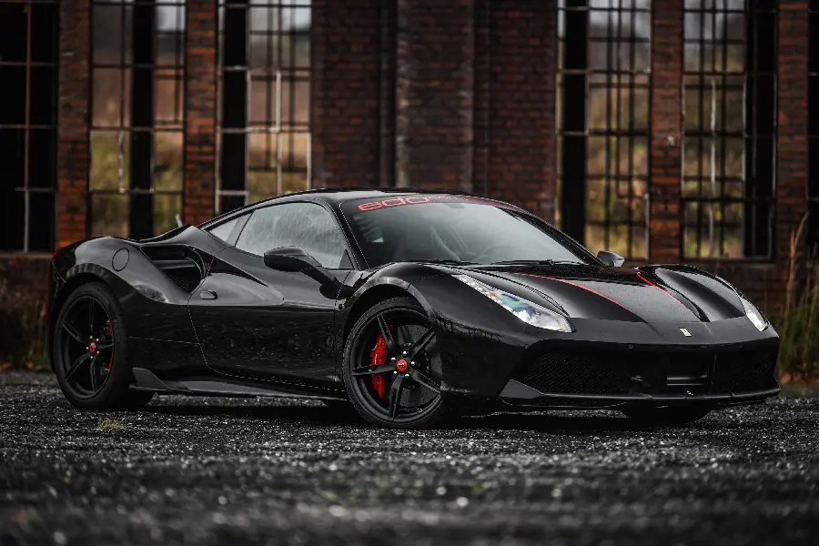 Ferrari 488 GTB Wallpaper with Sleek Design