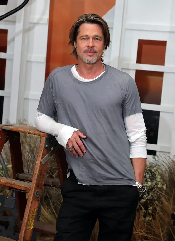 Download Brad Pitt Wallpaper - Shining Star