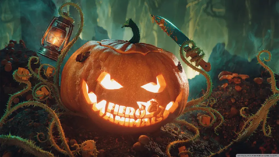 Scary Halloween Profile Picture for Social Media