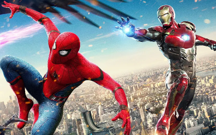 Iron Man and Spider-Man Image from Marvel Movies