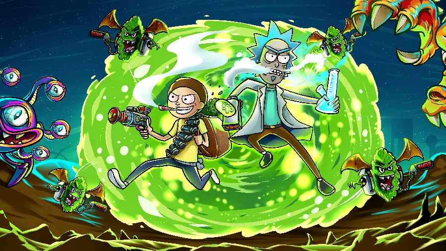 Download Rick and Morty Series Background in HD