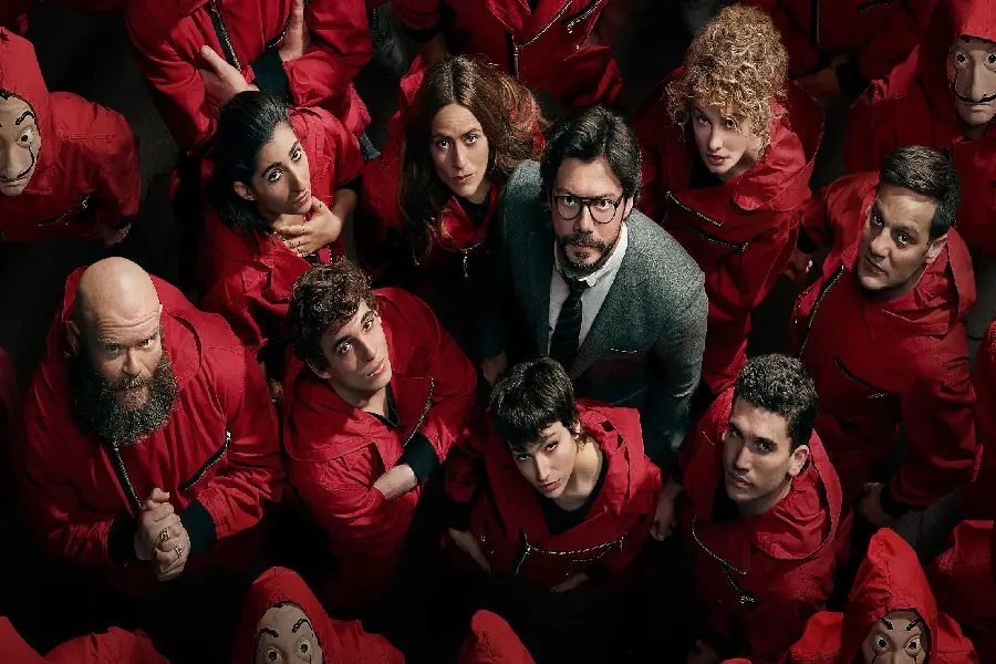 Money Heist Cast and Poster Images from the Series