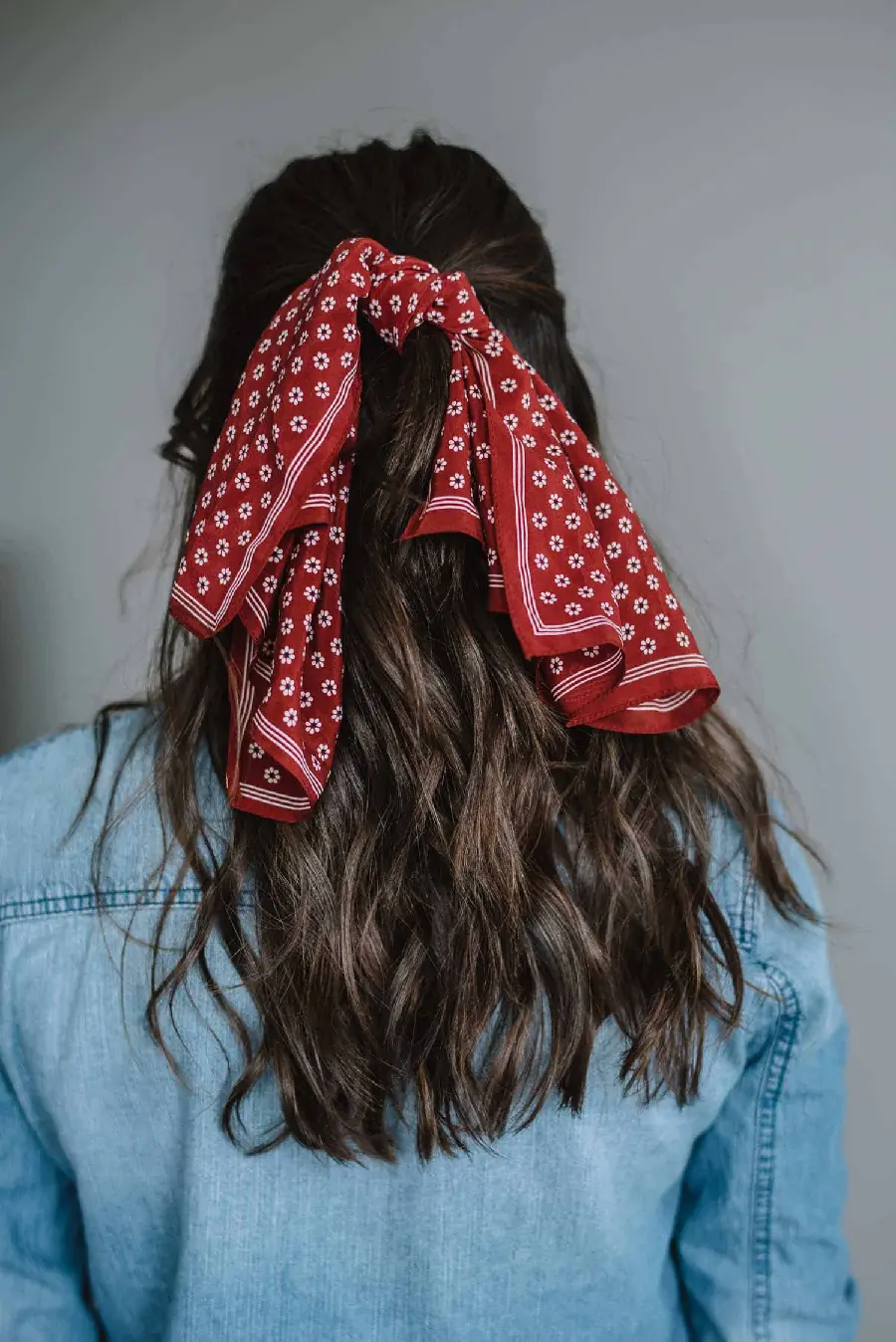 Photo of Bandana as a Hair Tie