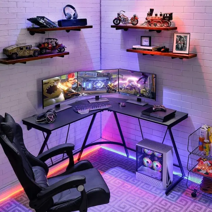 Download Background Image of Gamer's Room Design
