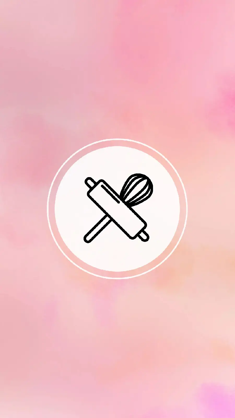 Baking Story Highlight Cover for Instagram