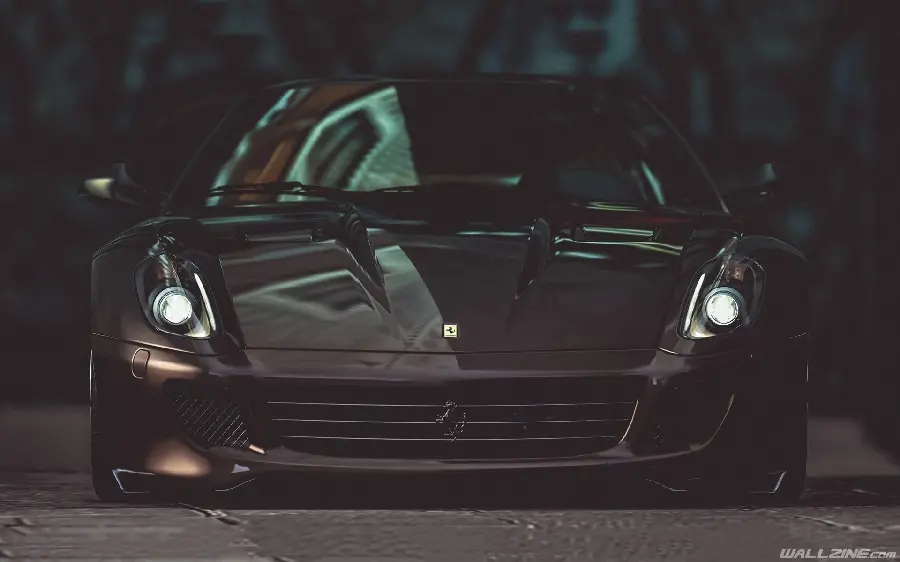 Ferrari 599 Wallpaper with Aluminum Body