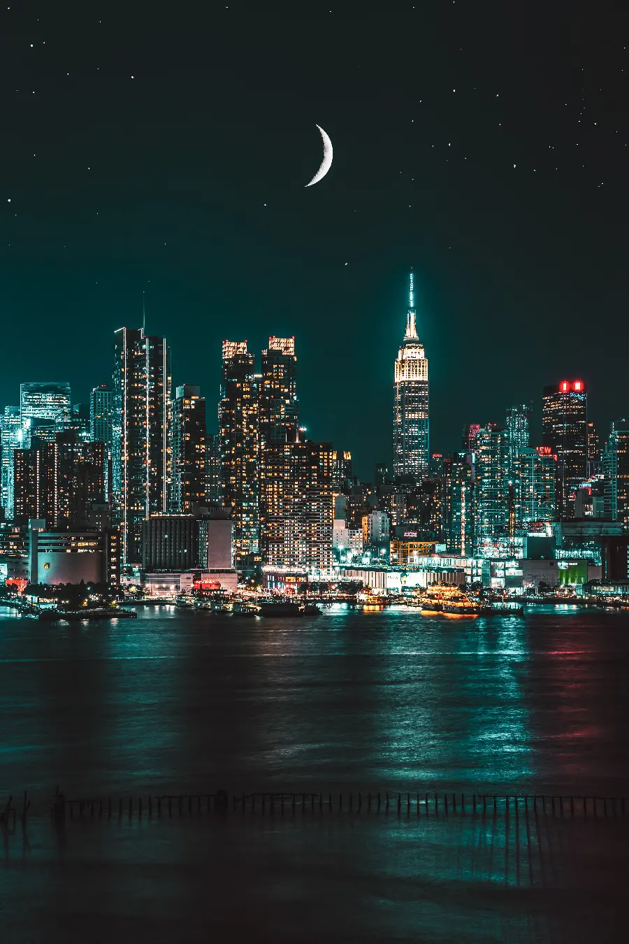 New York City Night Wallpaper for Phones