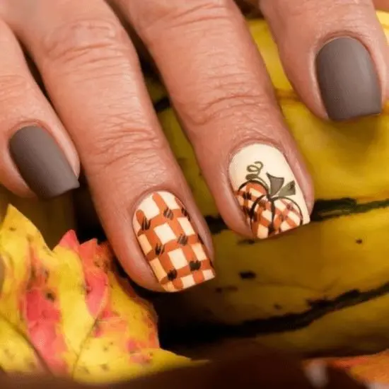 Download Autumn Nail Design for Short Nails