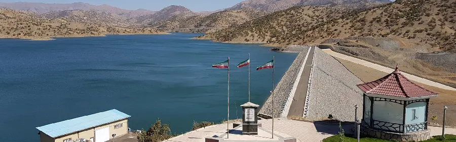 Garan Dam in Kurdistan Province