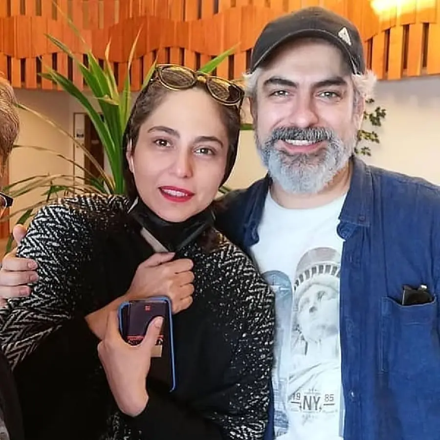 Rana Azadivar in the Arms of Mehdi Pakdel