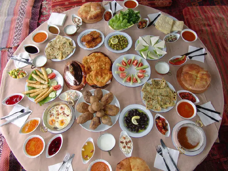 Traditional Turkish Breakfast Photos