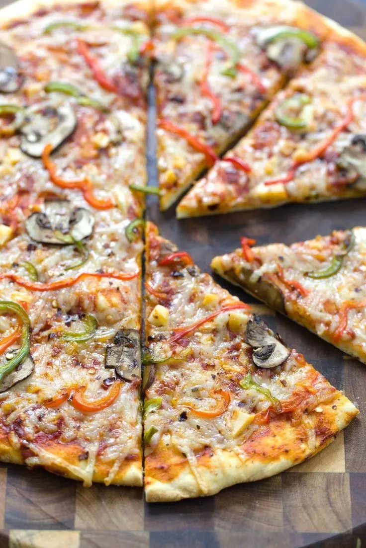 Simple Homemade Pizza Photo for Food Bloggers