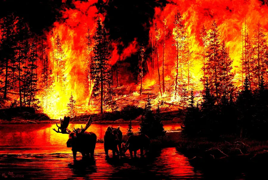 Download Images of Horrific Forest Fires