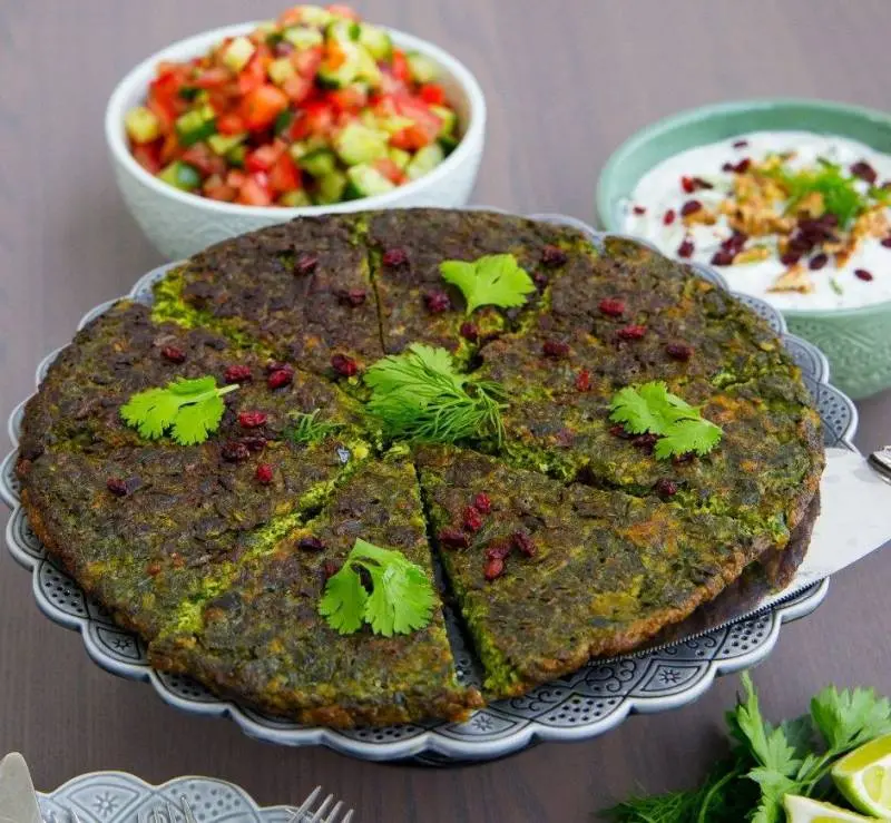 Tabrizi Green Bean Kuku Photo