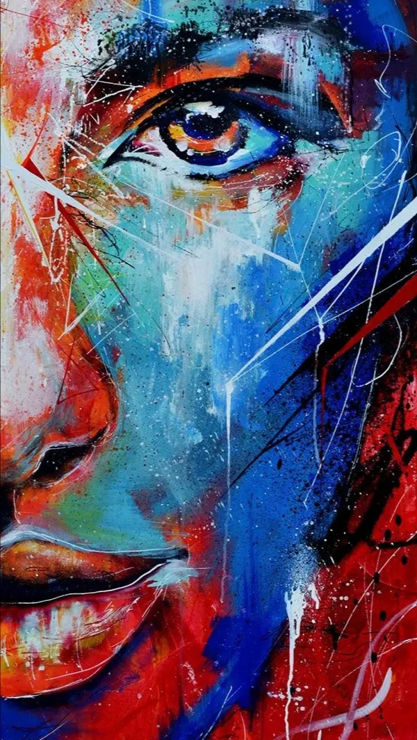 Colorful Spray Paint Background