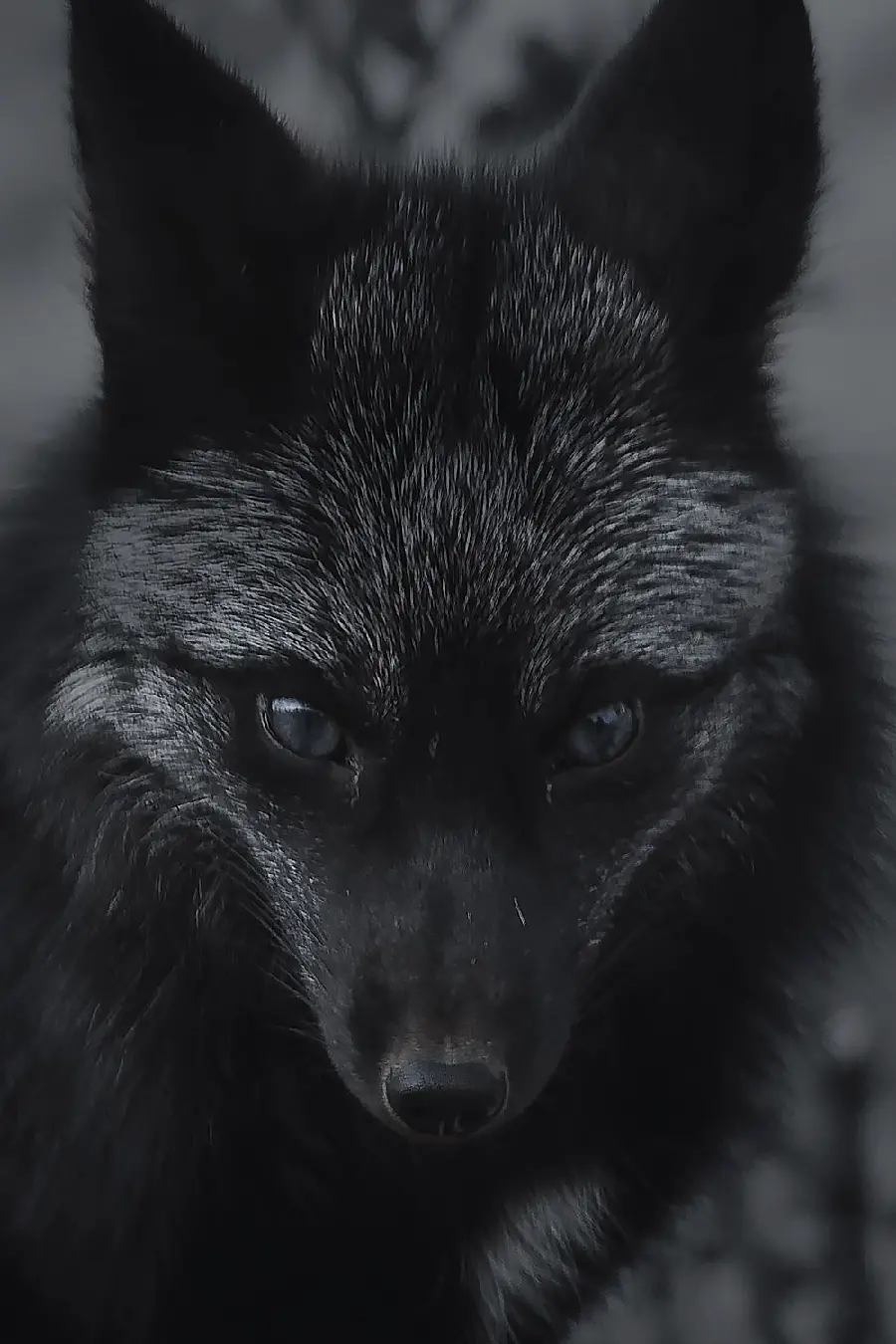 Download Black Fox Wallpaper