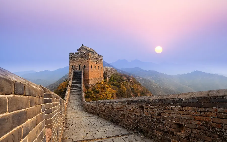 Great Wall of China Building Photo in High Quality
