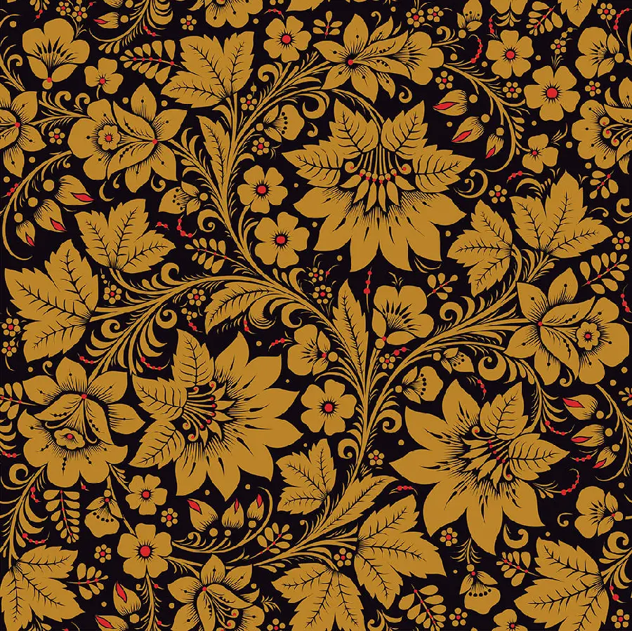 Download Gold Patterned Wallpapers High Quality
