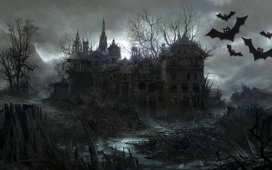 Scary Halloween Desktop Wallpaper with Dark Themes