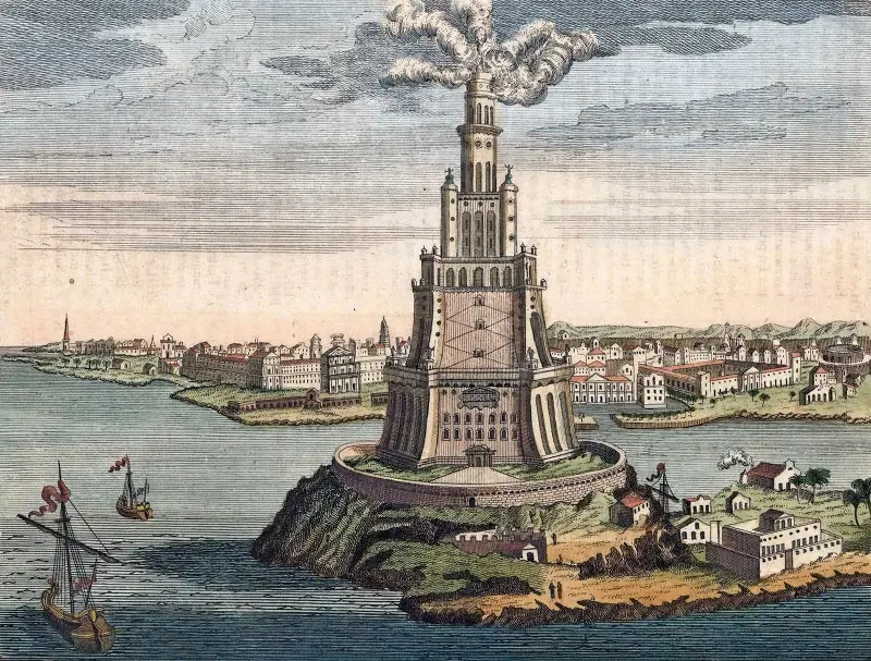 Photos of the Lighthouse of Alexandria