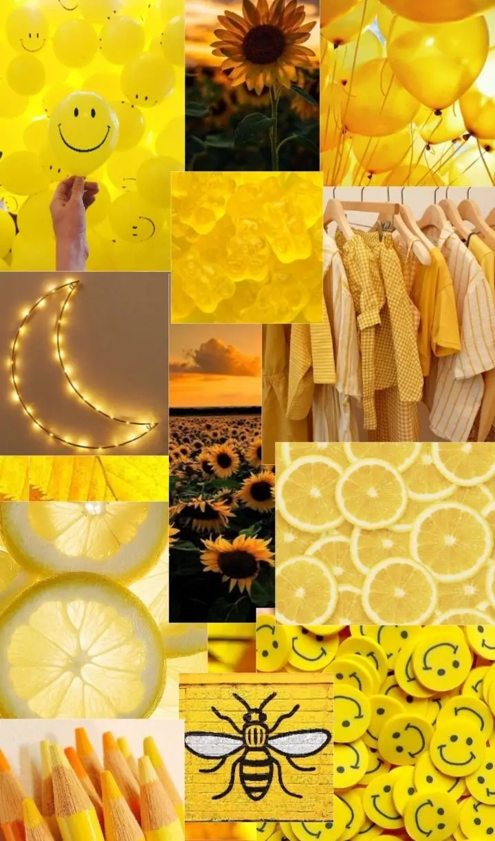 Download Yellow Mosaic Wallpaper in HD for Creative Projects