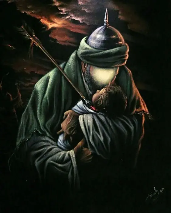 Image of Ali Asghar's Martyrdom
