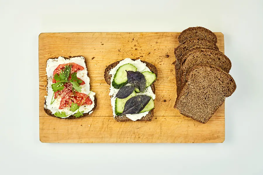 Cheese Toast Image with Accessories