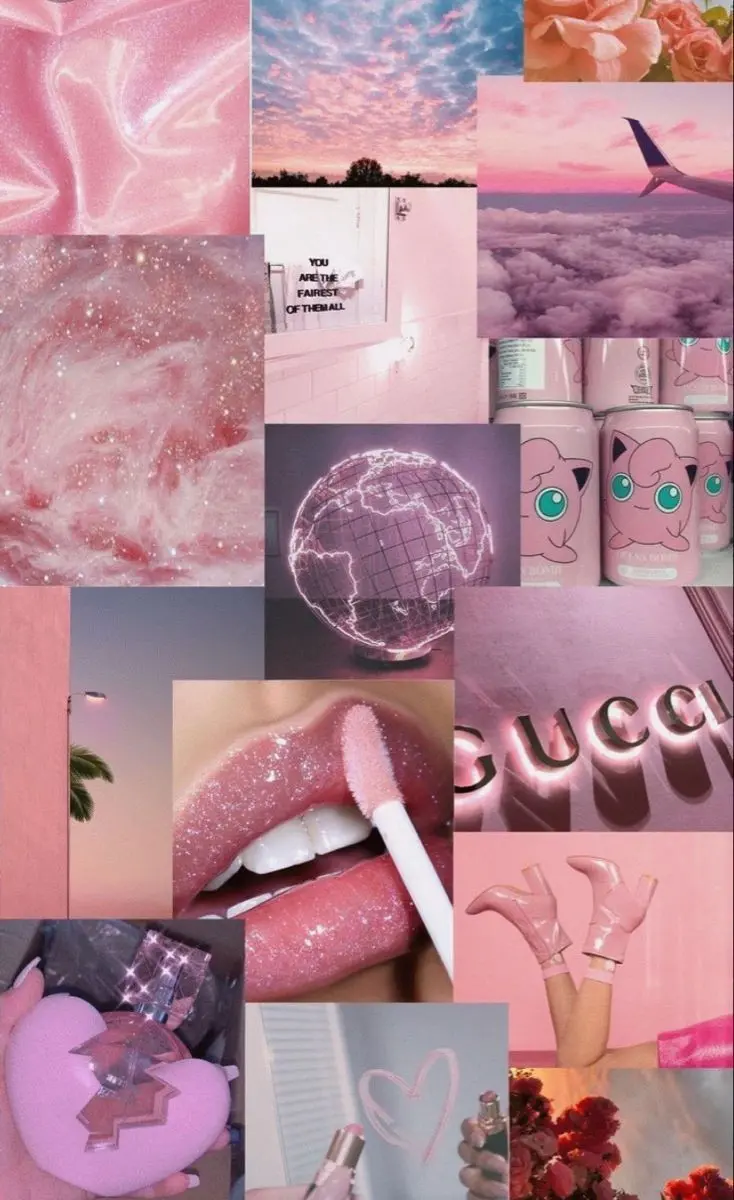 Pink Mosaic Wallpaper for Phone Backgrounds