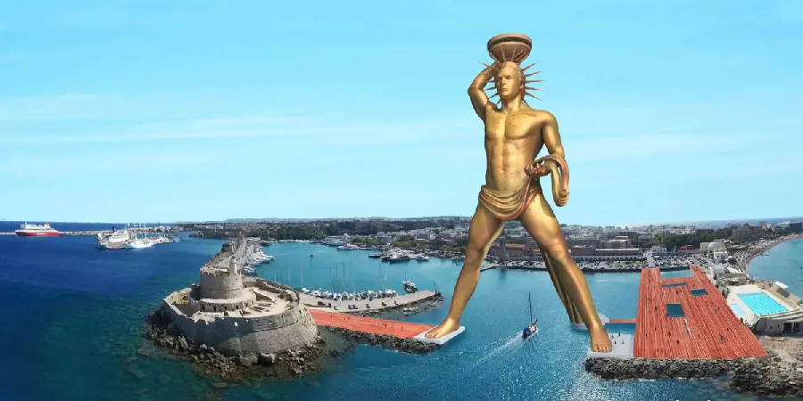 Colossus of Rhodes Statue Photos