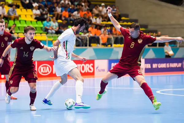 Free Download Image of Futsal Team in Indoor Stadium