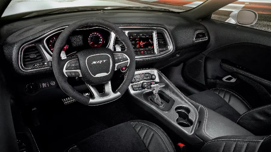 Inside Dodge Car Photo