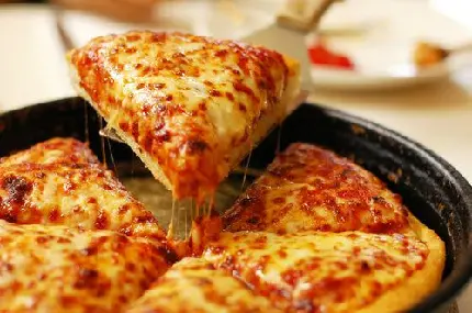 Pizza with Extra Cheese Image