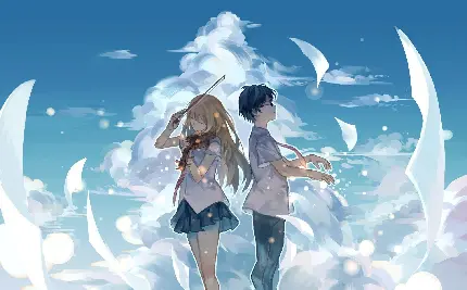 Your Lie in April Anime Poster Image