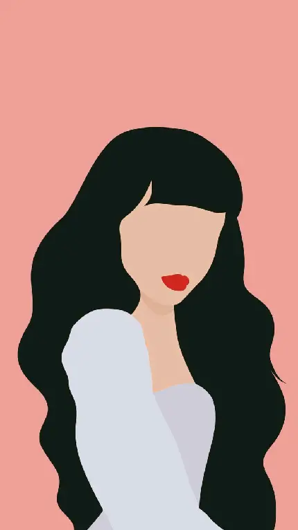 Download Minimalist Girl in White Dress