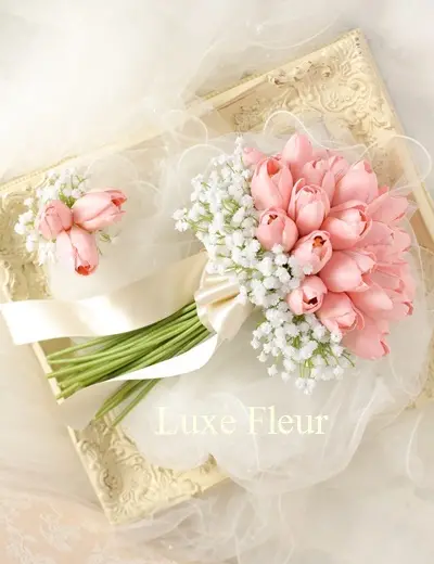 Pink Rose Bridal Bouquet Photos for Wedding Inspiration