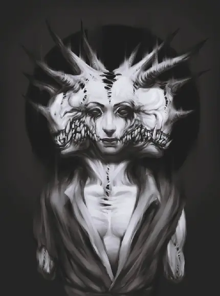 Download Wallpaper of Multiple Faces on One Body
