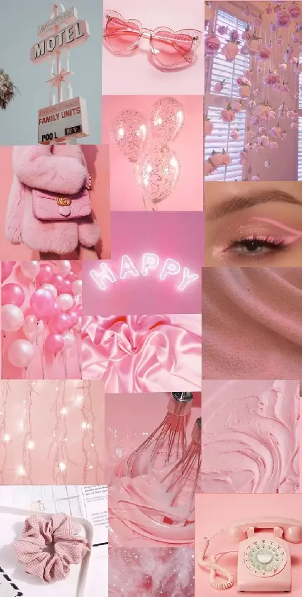 Download Pink Mosaic Wallpaper for Creative Projects