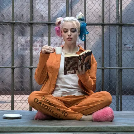 Harley Quinn in Prison Photo from The Suicide Squad 2