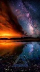 Space Background Image for Mobile