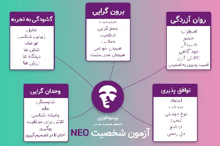 Photo and Description of the NEO Personality Test