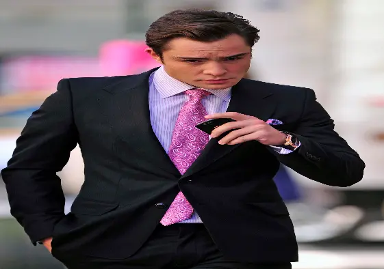 Ed Westwick as Chuck Bass in Gossip Girl