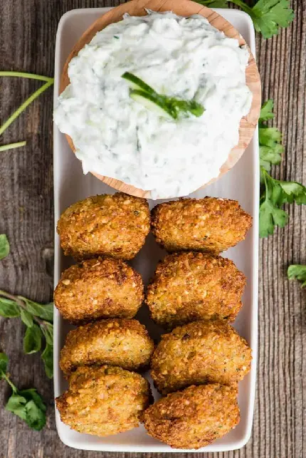 Homemade Falafel Photo for Food Bloggers
