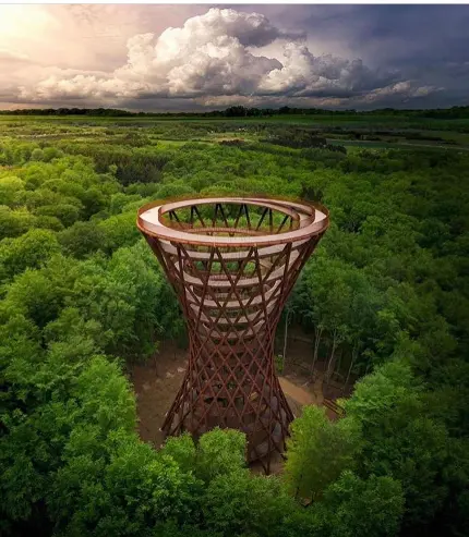 Photos of the Forest Tower in Denmark
