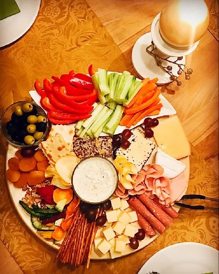Appetizer Platter Arrangement for Parties