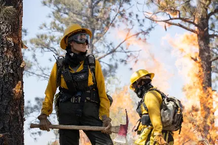 Angelina Jolie As A Firefighter In Those Who Wish Me Dead