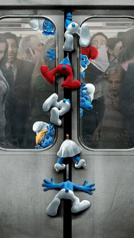 Download The Smurfs Animated Poster for Your Collection