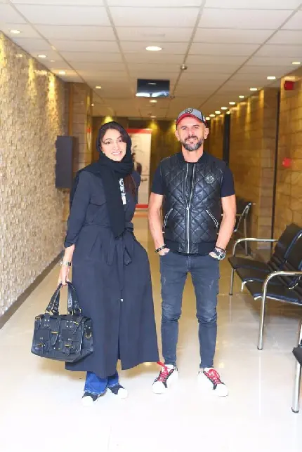 Download Amin Hayaei and Niloufar Khoshkholgh Image in High Quality